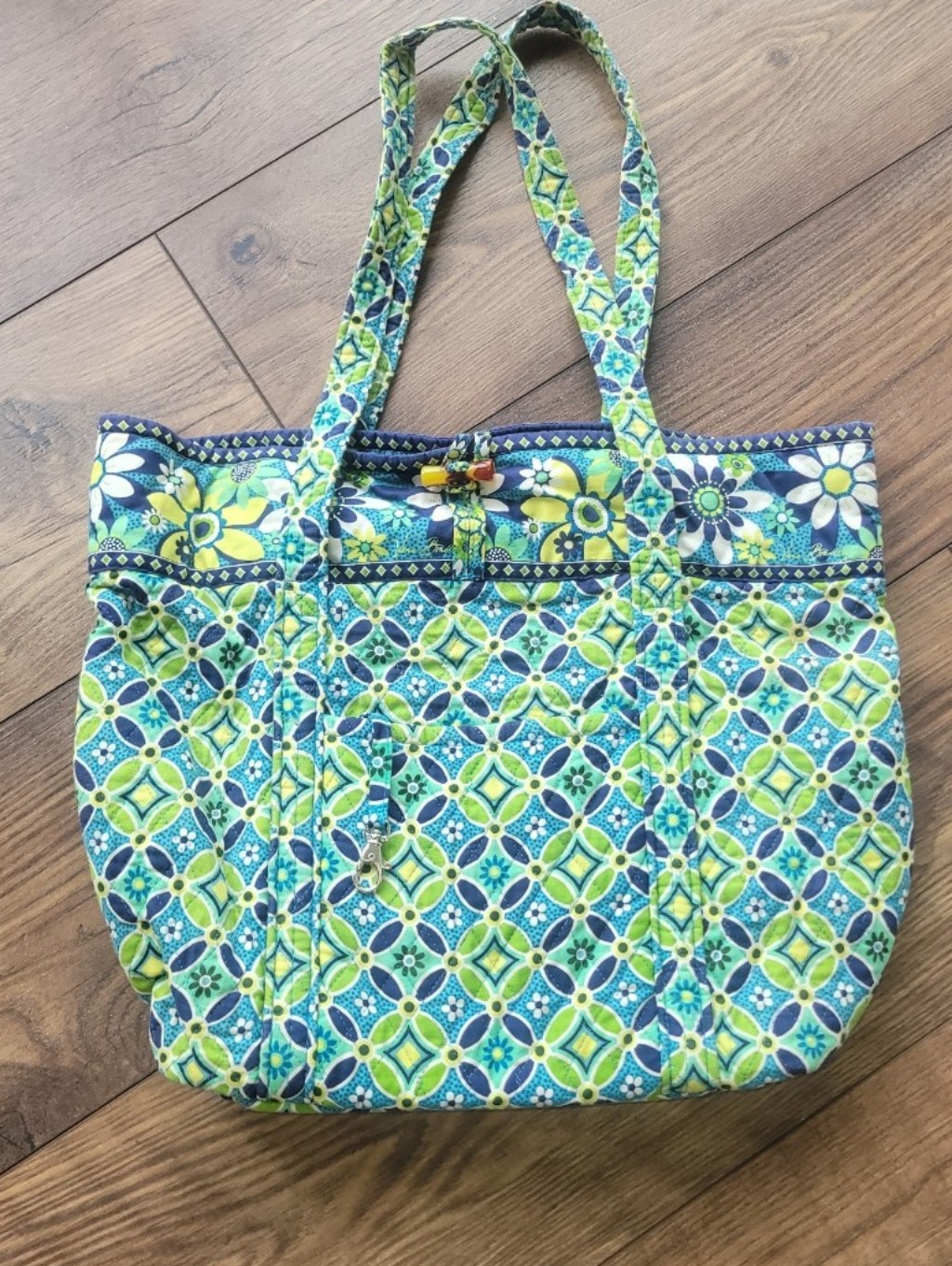 Vera Bradley Large Daisy Daisy Tote